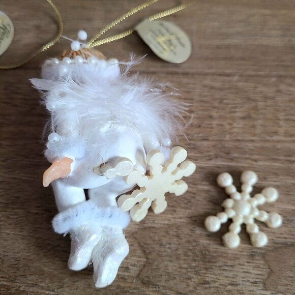 Heirloom ornaments snow angels from Ashton Drake. Christmas decorations. - Picture 12 of 15